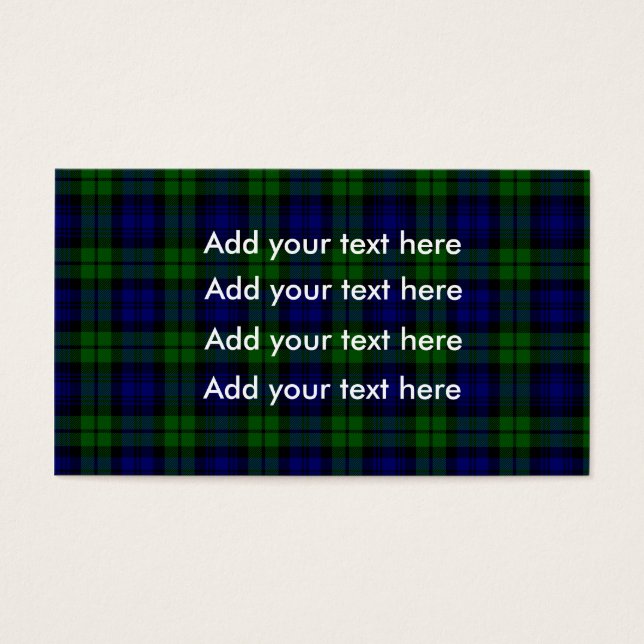 Blackwatch tartan Campbell clan (Front)