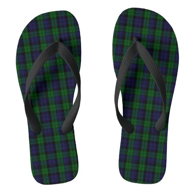 Blackwatch Tartan Jandals (Footbed)