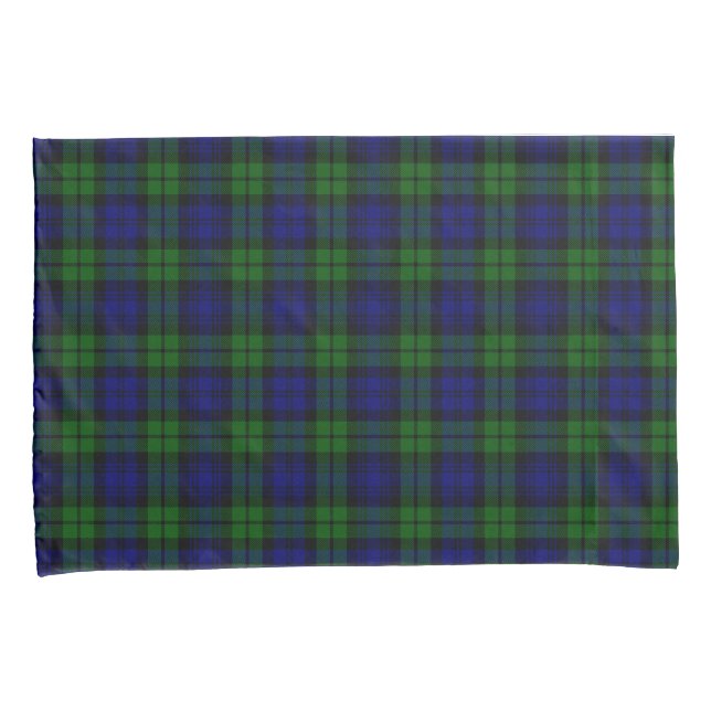 BlackwatchT artan Campbell Clan Pillowcase (Front-Right)