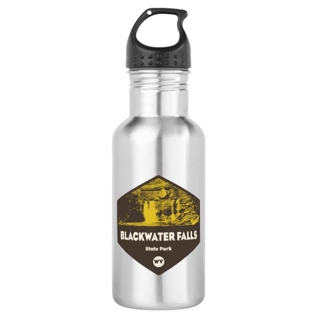 Blackwater Falls State Park West Virginia 532 Ml Water Bottle (Front)
