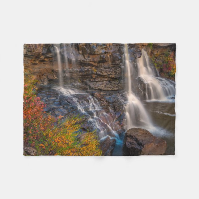 Blackwater Falls State Park | West Virginia Fleece Blanket (Front (Horizontal))