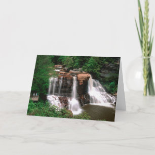 Blackwater Falls, West Virginia, scenic, Card