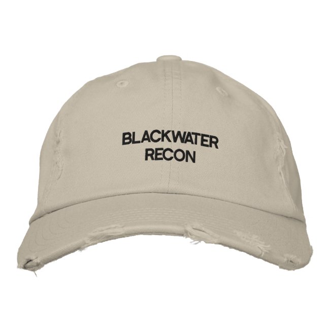 BLACKWATER RECON EMBROIDERED HAT (Front)