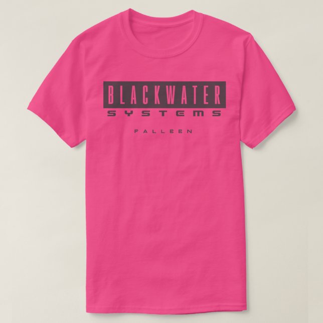 Blackwater Systems T-Shirt (Design Front)