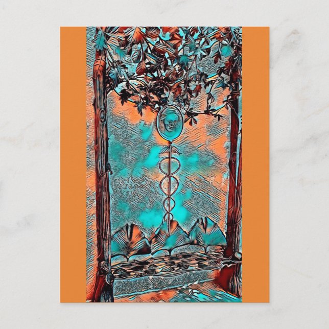 Blackwell Bench Art Postcard (Front)