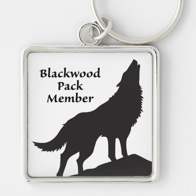 Blackwood Pack Member Keychain (Front)