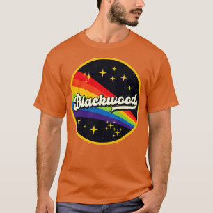 Blackwood Rainbow In Space Vintage Style T-Shirt