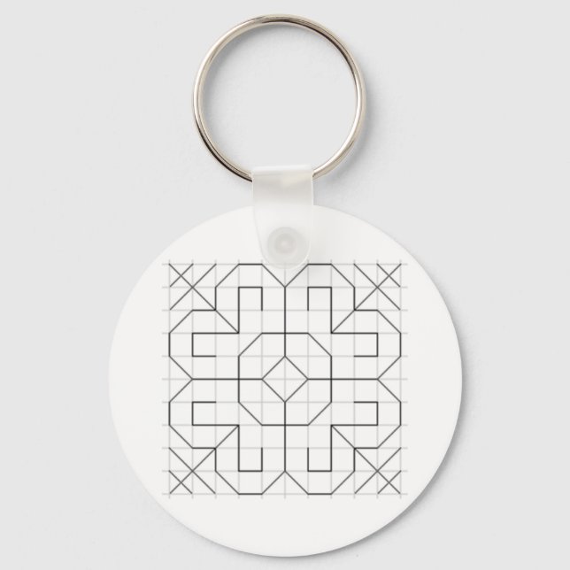 Blackwork keychain (Front)