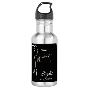 Blacky cat 532 ml water bottle
