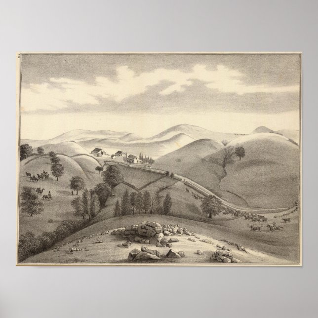 Blacow farm, Mission Peak Poster (Front)