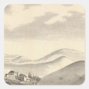 Blacow farm, Mission Peak Square Sticker