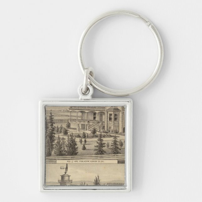 Blacow residence, farm key ring (Front)