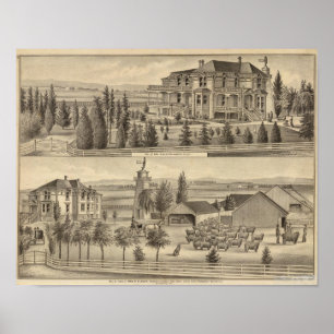 Blacow residence, farm poster