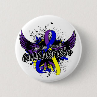 Bladder Cancer Awareness 16 6 Cm Round Badge