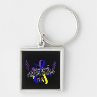 Bladder Cancer Awareness 16 Key Ring