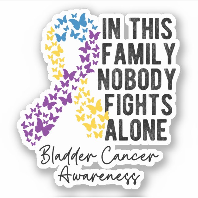 Bladder Cancer Awareness, Bladder Cancer Support (Front)