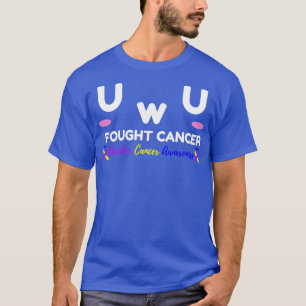 Bladder Cancer Awareness I Fought Cancer UwU Gift T-Shirt