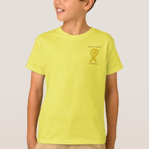 Bladder Cancer Awareness Ribbon Custom Shirts