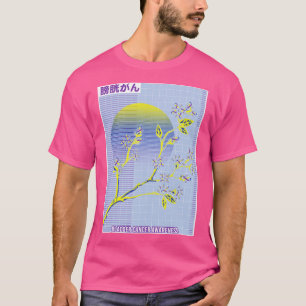 Bladder Cancer Awareness Sakura Cherry Blossom Gif T-Shirt