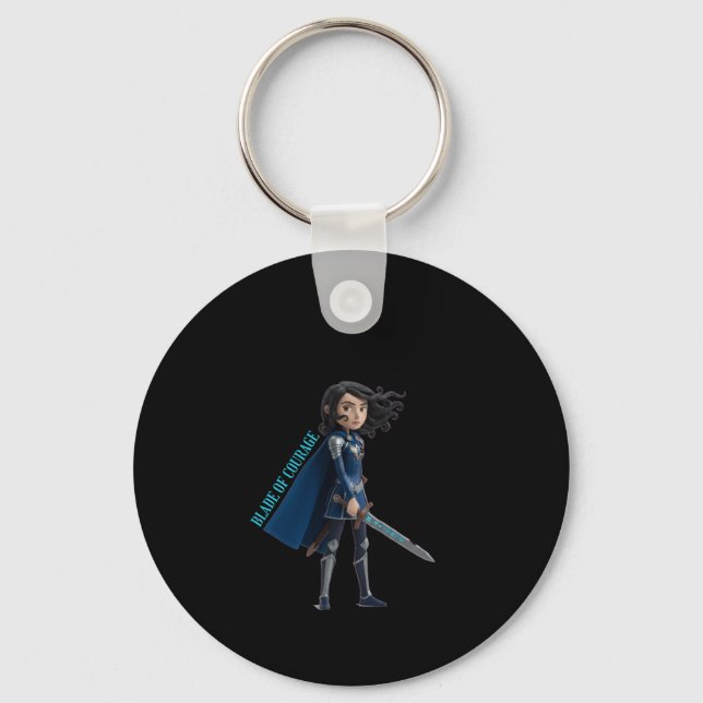 Blade of Courage Key Ring (Front)