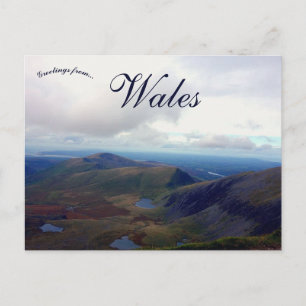 Blaenau Ffestiniog Snowdonia National Park Wales Postcard