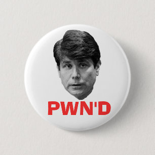 Blagojevich:  PWN'D 6 Cm Round Badge