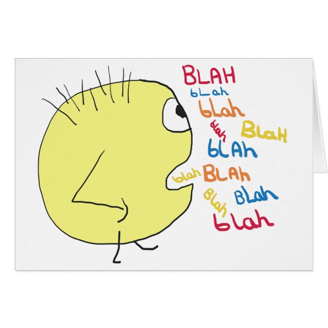 Blah Blah (Front Horizontal)