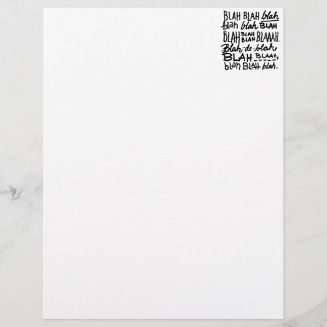 Blah Blah Blah (Front)