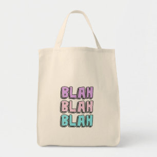 BLAH BLAH BLAH DSESIGN TOTE BAG