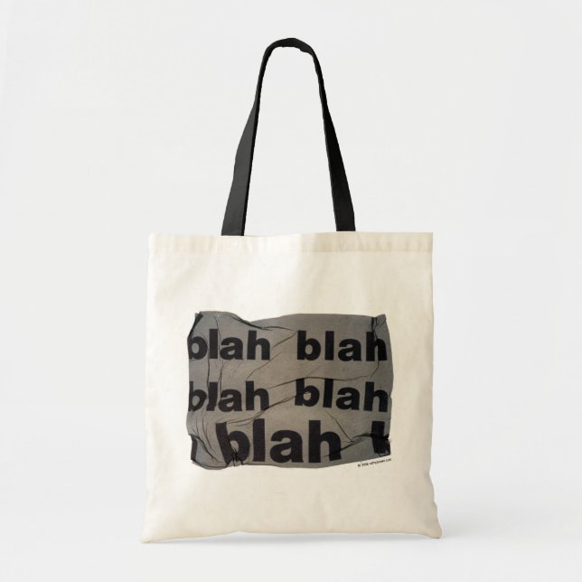 BLAH-BLAH Tote Bag (Front)