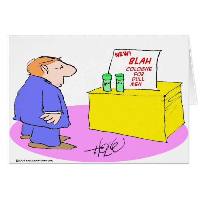 blah cologne for dull men (Front Horizontal)