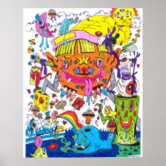 Blaine Helm Art Poster