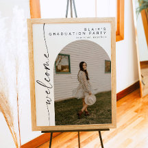 BLAIR Boho Arch Photo Bridal Shower Welcome
