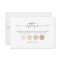 Blair Minimal Wedding Guest Dress Code Attire Card
