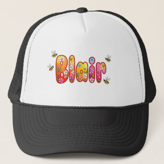 Blair - personalised hats for her