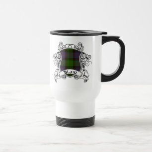 Blair Tartan Shield Travel Mug