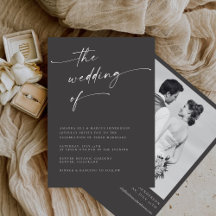 BLAIRE Modern Calligraphy Script Wedding