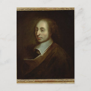 Blaise Pascal  c.1691 Postcard