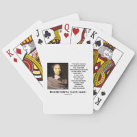 Blaise Pascal Gain Loss Wagering God Exists Quote