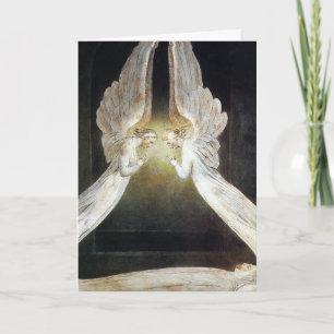 Blake Card/Invitation: Christ Guarded by Angels by Card