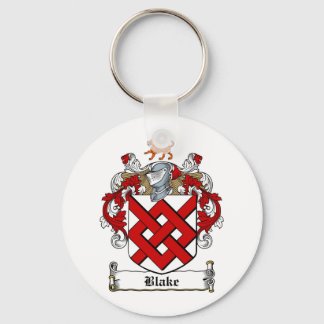BLAKE FAMILY CREST -  BLAKE COAT OF ARMS KEY RING