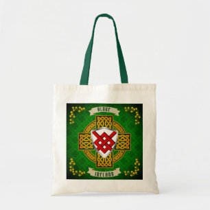Blake Irish Shield & Celtic Cross Personalised Tote Bag