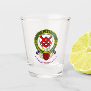 Blake Irish Shield & Claddagh Shot Glass