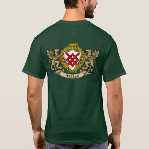 Blake Irish Shield & Griffins Personalised  T-Shirt
