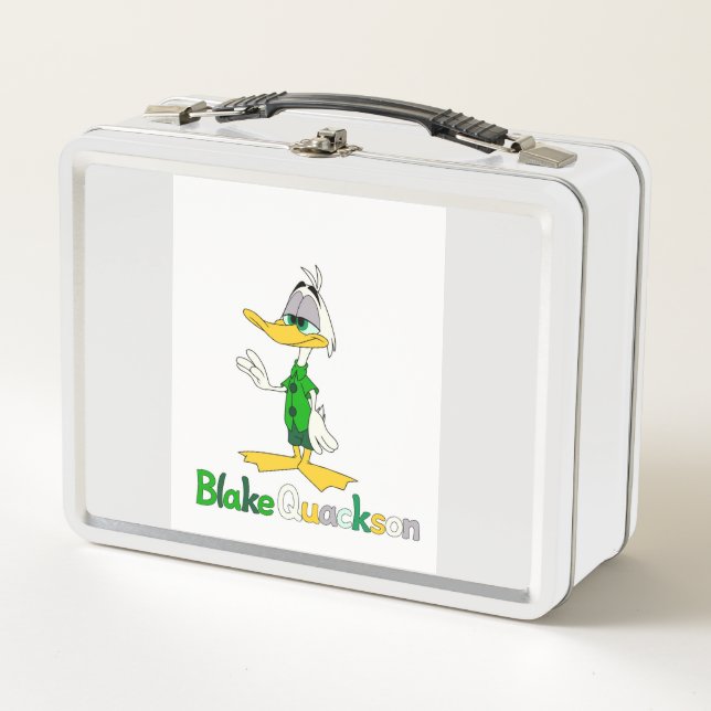 Blake Quackson  Metal Lunch Box (Front)