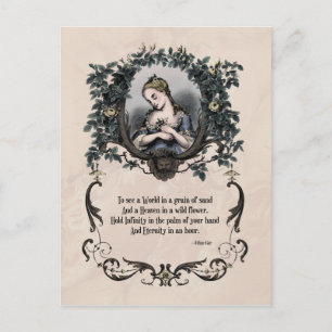 Blake "To See a World" Victorian Postcard