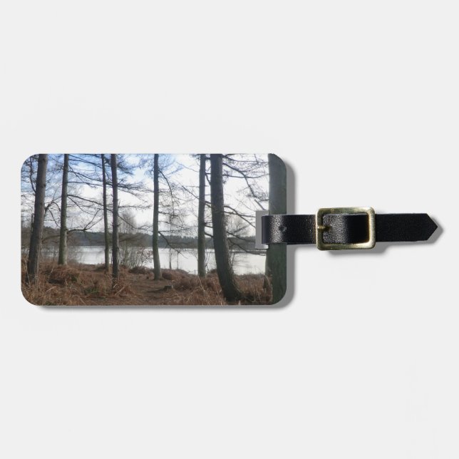 Blakemere Moss in Delamere Forest Luggage Tag (Front Horizontal)