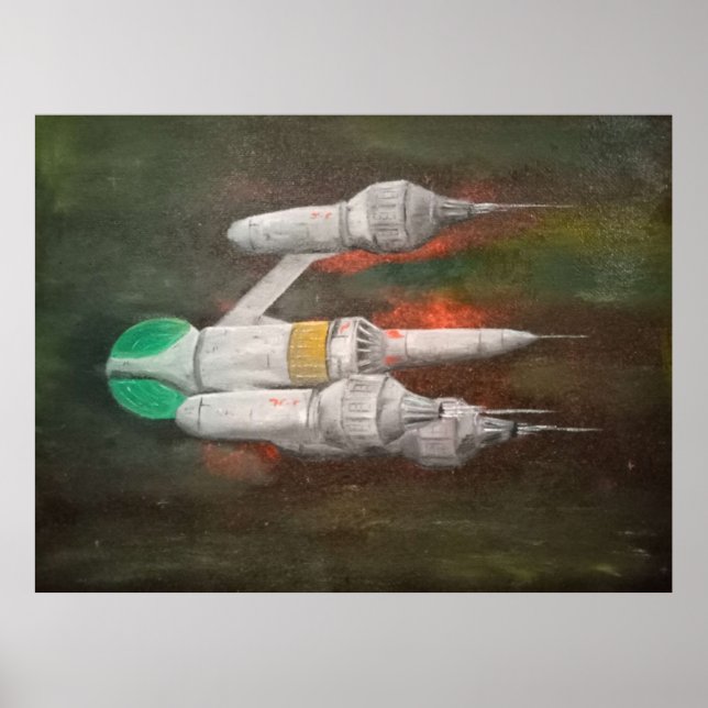 Blakes 7 Liberator DSV Poster (Front)