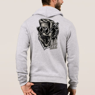 Blakgraz Steampunk Hat and Goggles Hoodie