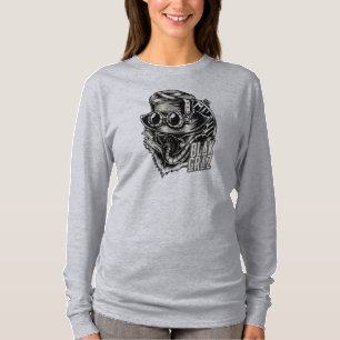 Blakgraz Steampunk Hat and Goggles T-Shirt